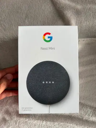 Google nest mini speaker, View more