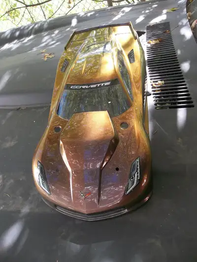 pro line 1/10 Chevrolet Corvette C7 rc car body ,chameleon paint new never used 60.00