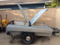 Custom built camper accessory trailer