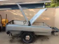 Custom built camper accessory trailer