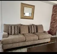  Brick  couches ( used only 2 months) under warranty 