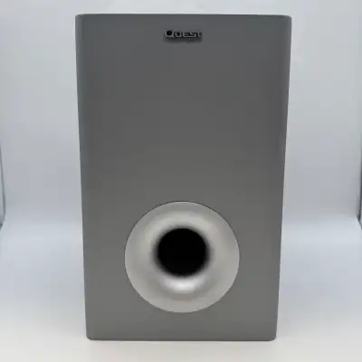 Vintage Quest Powered Subwoofer Speaker Gray For Parts Power On, View more