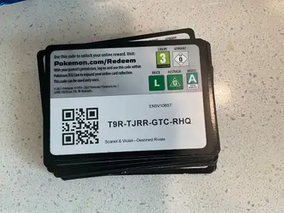 Pokemon Online Card Codes, View more