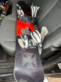 Jr snowboard with boots and binding 125cm