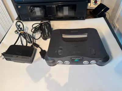 Nintendo 64 N64 Console with AC Adapter and Cables, View more