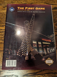 Toronto Maple Leafs Program - First Game ACC Montreal Canadiens 