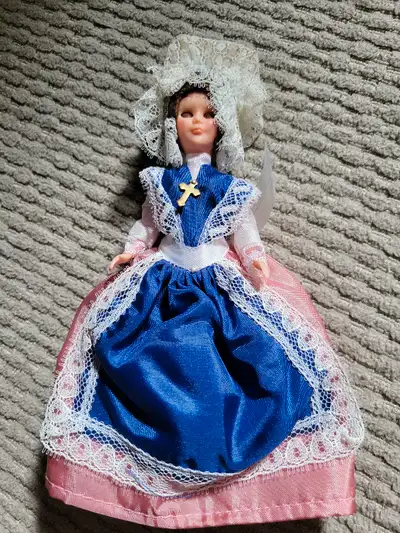 Antique well kept doll from France. Only one other of this design was found online. The eyes open an...