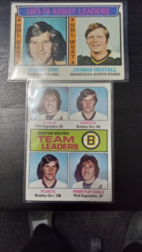 "LOT OF BOBBY ORR'S"