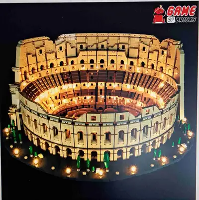 Lego Colosseum 10276 LED Light Kit by Game of Bricks, View more