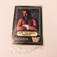 1991 WWF Swanson Jake the Snake Roberts Ted Dibiase Wrestling