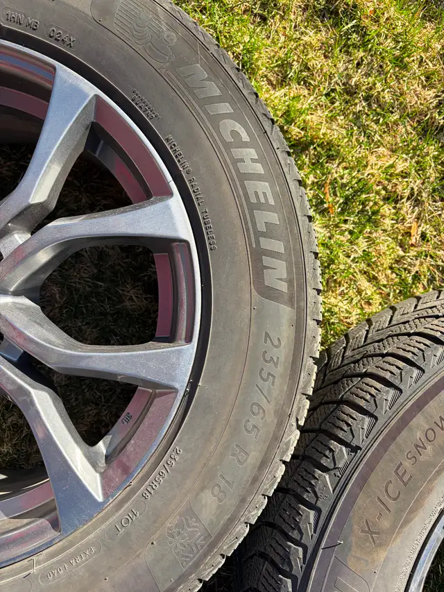 Pneus et jantes Michelin X-Ice Snow SUV 235/65R18 pour Lexus RX in Tires & Rims in Longueuil / South Shore - Image 4
