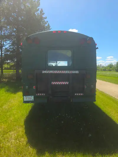 Has some work done to the bus,