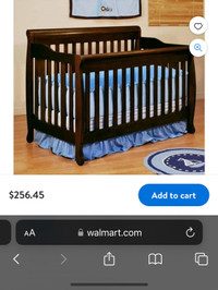 Used baby crib