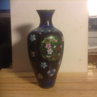 Antiques Chinese Cloisonne Vases