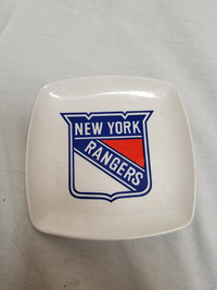 Rare 1970s NEW YORK RANGERS Candy Dish/Ashtray