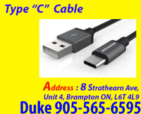 Cable, Type-C, 10 FT, Smartphone, Experts, USB, Data,  Brand New