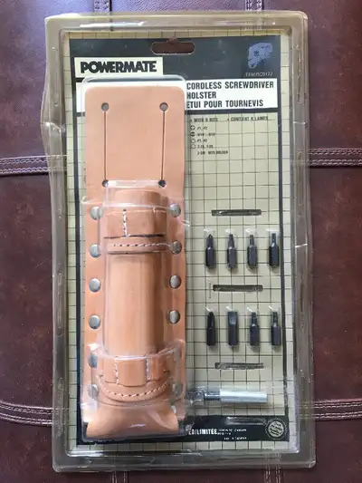 New Cordless Screwdriver Holster With 9 Bits, View more