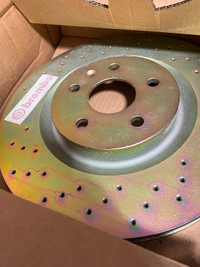 Brand new we’re fro 2010 Camaro Ss Brembo slotted rotors