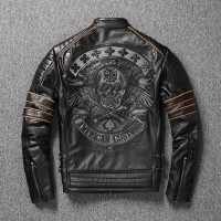biker jacket leather american customs