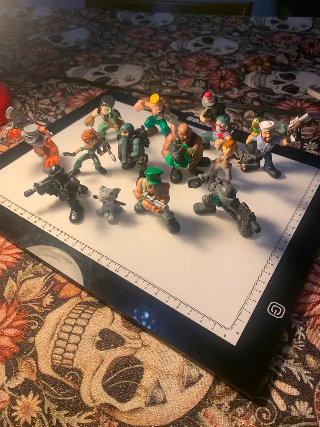 Gi Joe Combat Heroes mini figs lot GiJoe set
