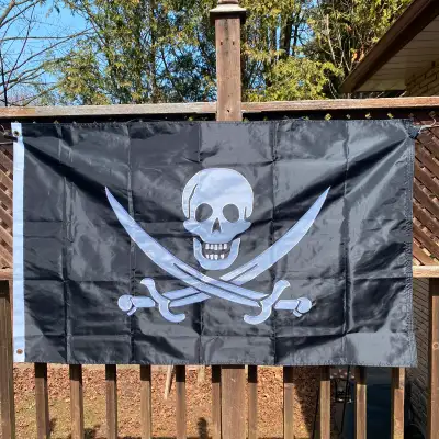 NEW XL Pirate Flag (3’ x 5’), View more