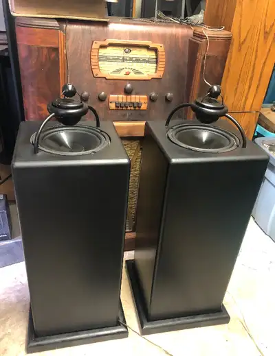 Vintage omnidirectional speakers, View more