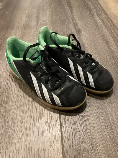 Adidas kids athletic shoes (size 13), View more