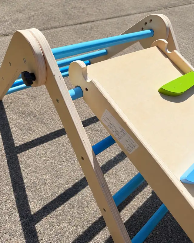 3-Piece Wooden Pikler Climbing Set with Ramp & Arch in Toys in St. Catharines - Image 5