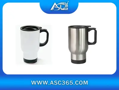 1PC 14oz Stainless Steel Mug Heat Press Transfer 001412, View more