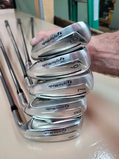 TAYLOR MADE Stealth HD golf club set, 5,6,7,8,9. Irons. Used 1 season. In very good condition. Grips...