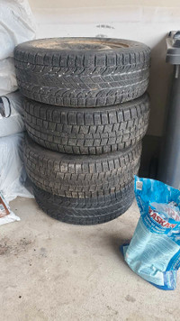 4 Winter tyre with rims