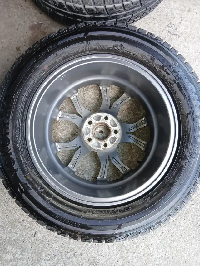 225/65R17 Yokohama Winter Tires on 17" RWC Alloys 5x112 rims in Tires & Rims in Ottawa - Image 5