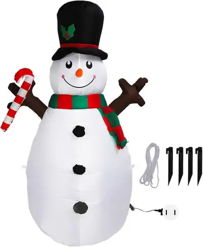 Inflatable Snowman with Light Effect for outdoor, View more