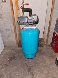 1/2HP Grundfos Shallow Well Pump with Pressure Tank