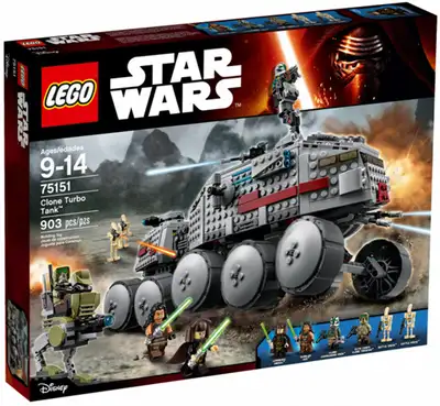 BRAND NEW LEGO STAR WARS Clone Turbo Tank SET 75151, View more