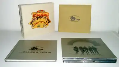 Travelling Wilbury's full collection: 2 CDs with bonus tracks + DVD + hardcover booklet