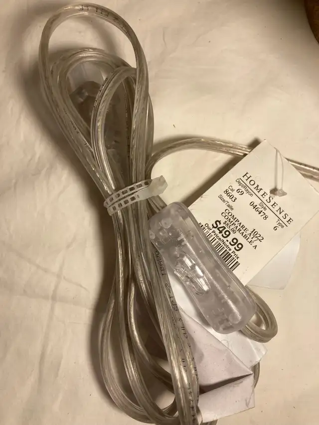 Glass and Wood Table Lamp - New* in Indoor Lighting & Fans in City of Toronto - Image 7