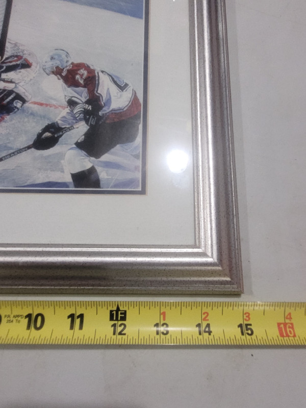 Framed Hockey Picture – Mike Ritcher in Arts & Collectibles in Leamington - Image 3