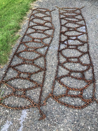 2 Heavy Duty Tractor Chains 14.9 x 24