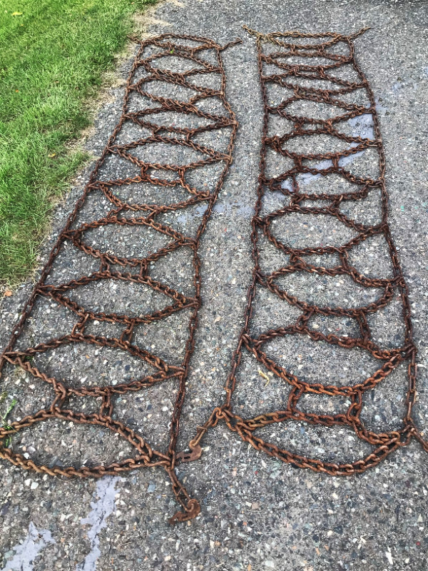 2 Heavy Duty Tractor Chains 14.9 x 24 in Other in Thunder Bay