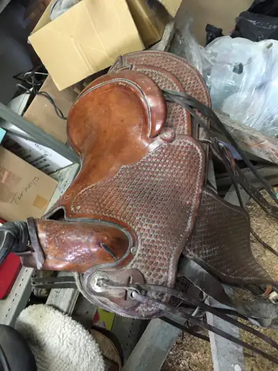 Penning saddle for sale, View more