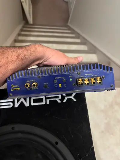 MTX 12” sub with box. Phoenix gold 1000watt amp. Everything works . Asking $250,00 cash first person...