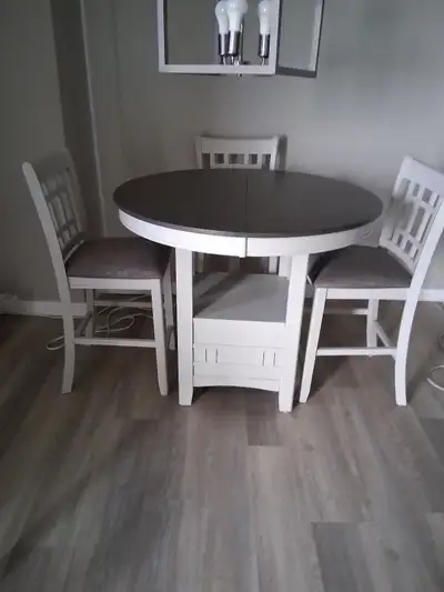 DENA 5 pc Dining Set with Table & chairs 42-60" Extension ., View more