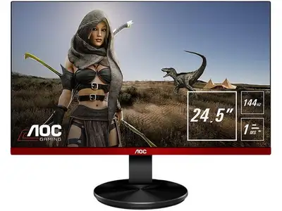AOC 24.5" 144hz monitor used free delivery, View more