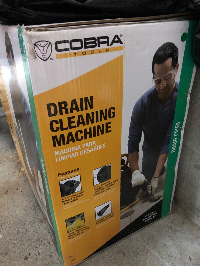 Cobra 90040 3/8 in x 75ft Cable Drum Machine in Other in City of Toronto - Image 2