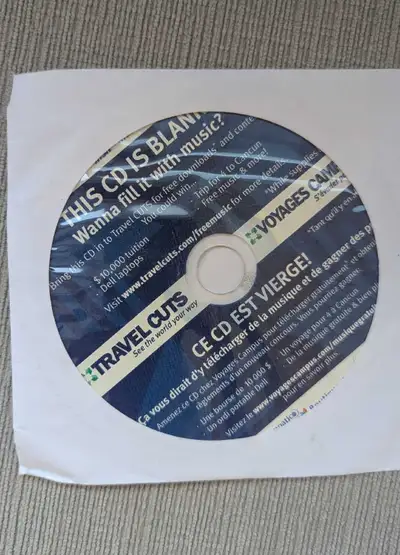 Brand New Blank CD, View more
