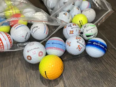 Golf balls with patterns, View more
