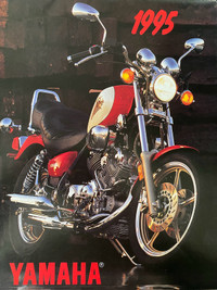 1995 Yamaha Full Line Original French 16 Pg Dealer Brochure 