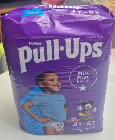 Huggies Pull-Ups Training Pants 4T-5T,  17 count, View more