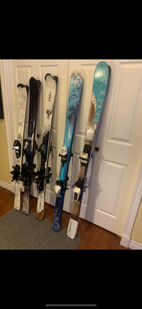 Ladies All Mountain Skis from 140 cm to 160 cm